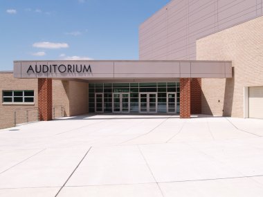 Auditorium entrance clipart