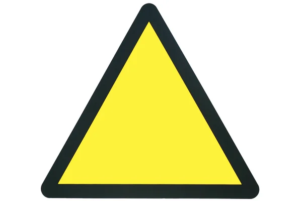 Triangular sign — Stock Photo, Image