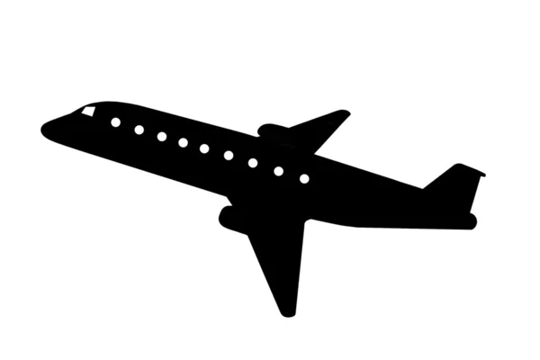 Flygplan tecken — Stockfoto