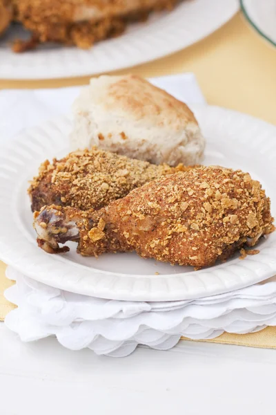 Chicken Dinner — Stock Photo, Image