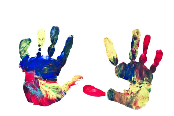 stock image Childs Handprints