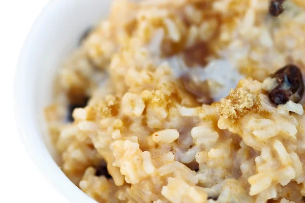 Krem ve kahverengi şeker tatlı pirinç — Stok fotoğraf