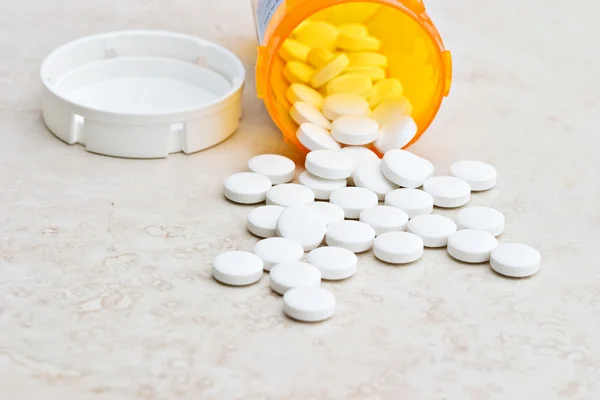 Tabletki przeciwbólowe — Zdjęcie stockowe