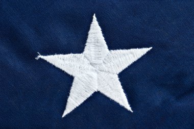 Amerikan bayrağı detay