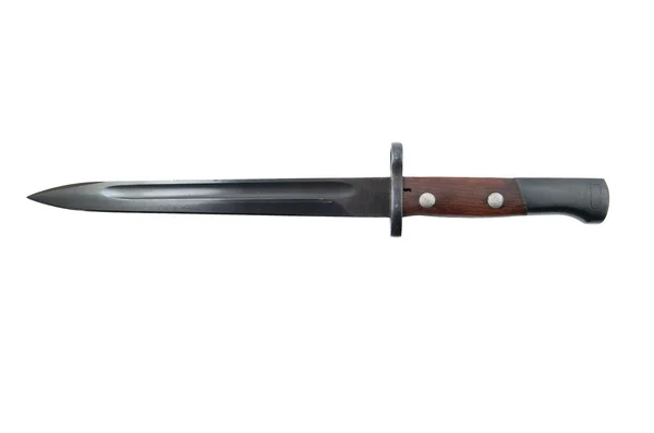 Antigua bayoneta del ejército — Foto de Stock