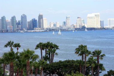 San Diego cityscape clipart