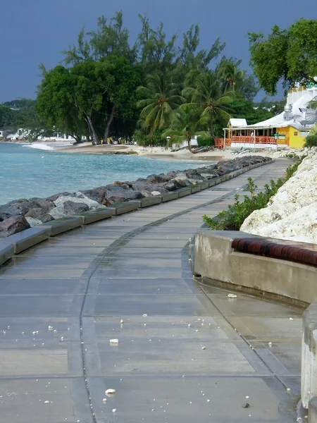 Boardwalk on the seaside — Stock Photo, Image