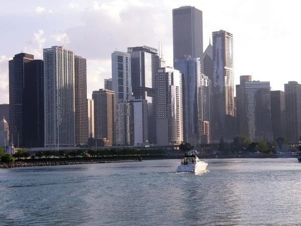 Chicago paisaje urbano — Foto de Stock