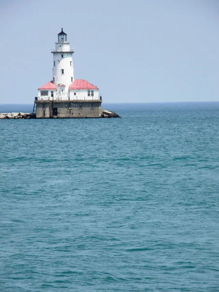 stock image Lighthouse on the lake