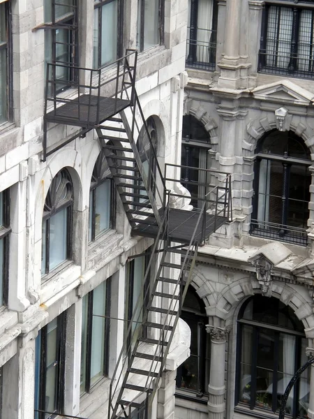 Architectural details inold Montreal — Stock Photo, Image