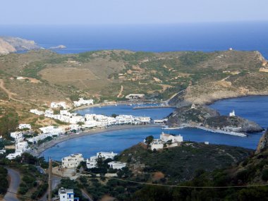 Kythera island bay in Greece clipart