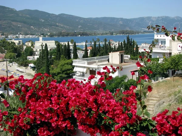 Scenic landscape on greek island — Stock Photo, Image