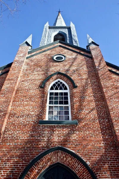 Fachada de iglesia medieval — Foto de Stock