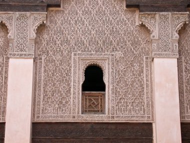 Moroccan architectural details clipart