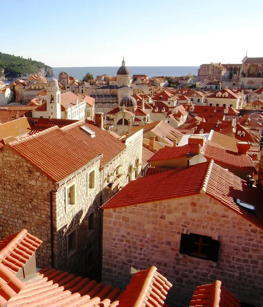 La ciudad vieja de Dubrovnik — Foto de Stock
