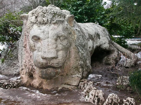 Stock image Lion sculpture