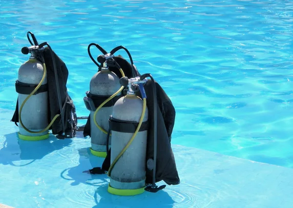 Cuves de plongée sous-marine Images De Stock Libres De Droits