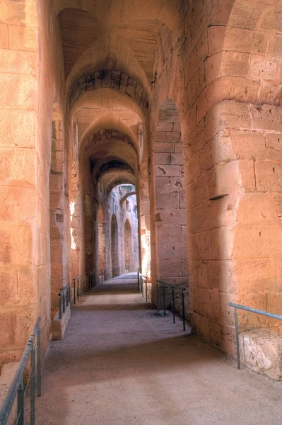 古代走廊 — 图库照片