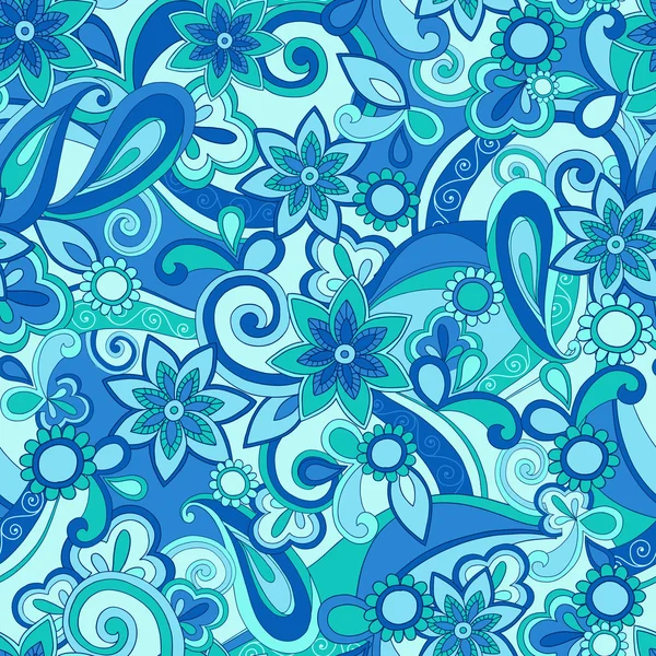 Psychedelic Pucci Seamless Pattern — Stock Vector