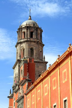 Queretaro - Church of San Francisco. clipart