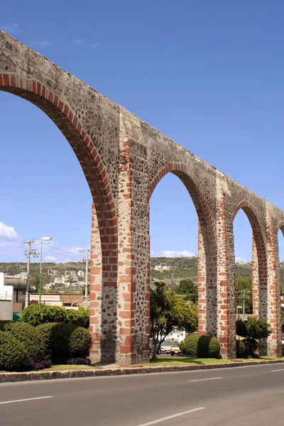 stock image Queretaro Los Arcos Aqueduct.