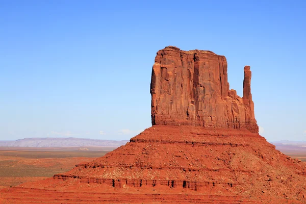 Monument Valley - West Mitten Butte — Stock Photo, Image