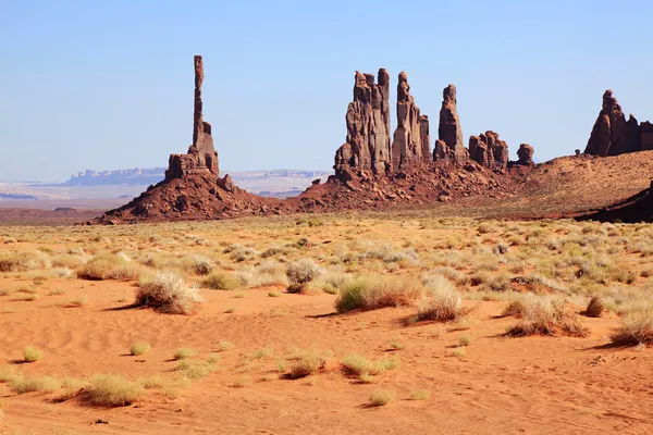 Totem della Monument Valley Palo — Foto Stock