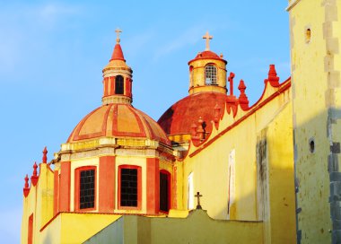 Temple and Convent of San Antonio in Queretaro. clipart