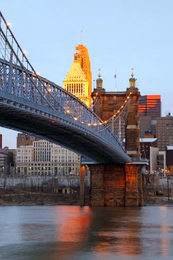 şehir merkezinde cincinnati, ohio.