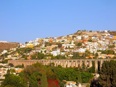 Los Arcos of Queretaro, Mexico. clipart