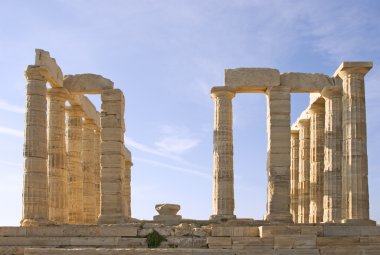 Temple of Poseidon clipart