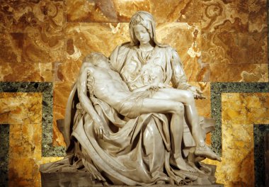 Michelangelo's Pieta clipart