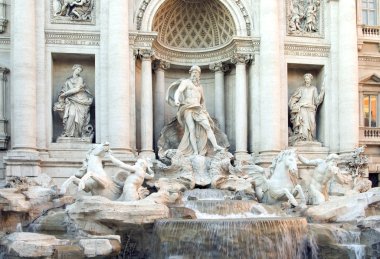 Trevi Fountain clipart