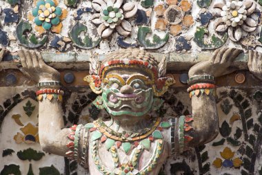 Wat Arun Demon clipart