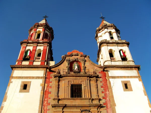 Chrám sboru v queretaro, Mexiko. — Stock fotografie