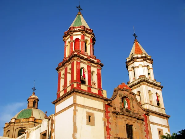 Ναός του εκκλησιάσματος σε queretaro, Μεξικό. — Φωτογραφία Αρχείου