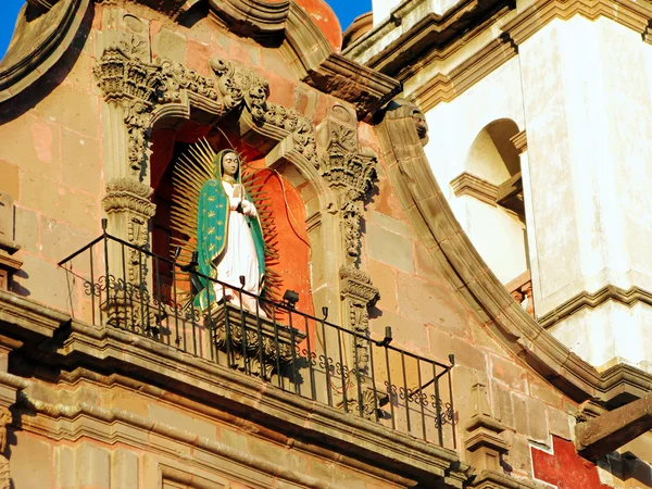 Chrám sboru v queretaro, Mexiko. — Stock fotografie