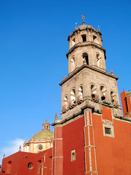 Kyrkan san francisco i Querétaro, mexico. — Stockfoto