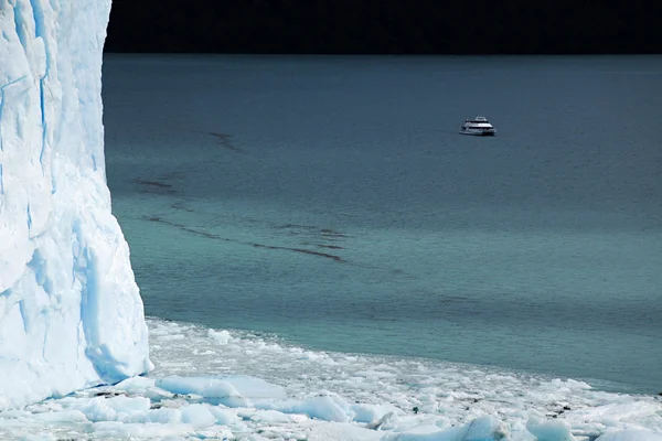 Perito moreno ledovec v Argentině. — Stock fotografie