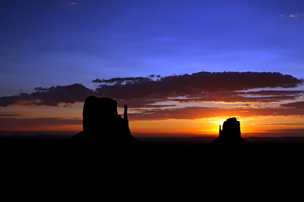 Monument Valley - Los Mitones — Foto de Stock