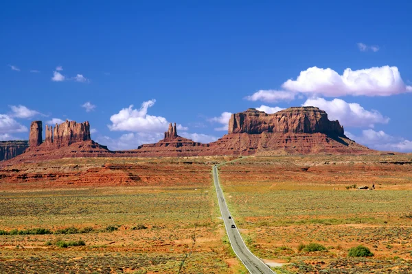Highway 163 Monument Valley — Stock Photo, Image