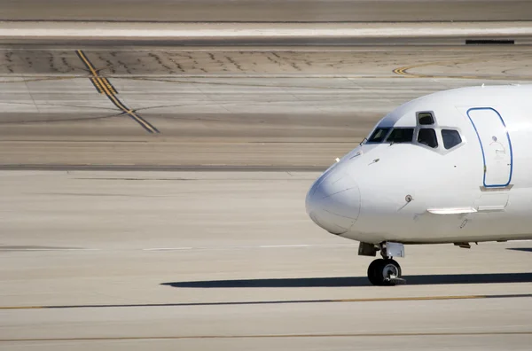 stock image Airplane Nose on Runway