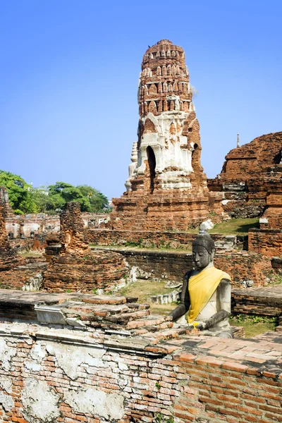 Ruinas de Wat Mahatat — Foto de Stock