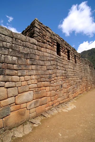 Machu Picchu Wall — Stock Photo, Image