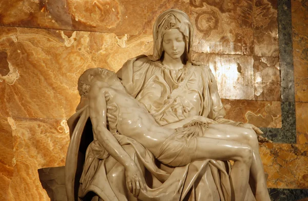 Pietà de Michelangelo — Fotografia de Stock