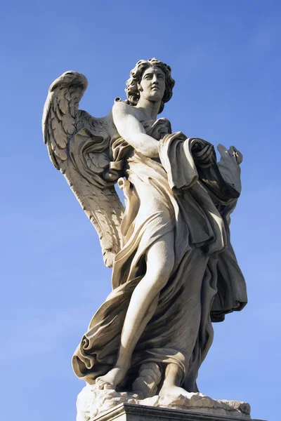 Castel Svatý angelo anděl — Stock fotografie
