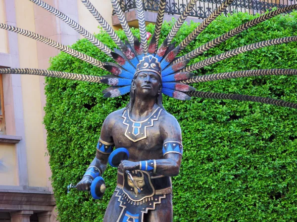 stock image Queretaro Indian Statue