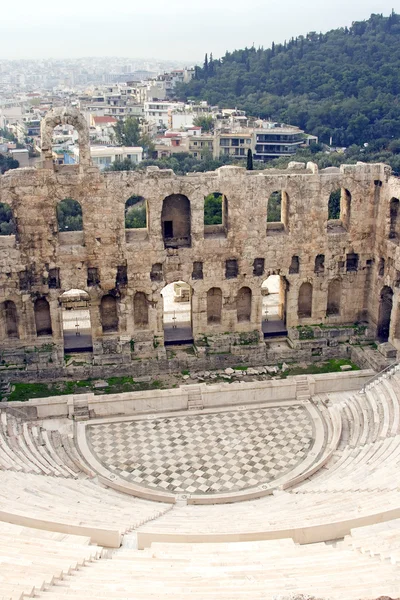 Odeon Heroda Attyka — Zdjęcie stockowe