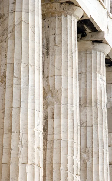 Parthenon kolumner — Stockfoto