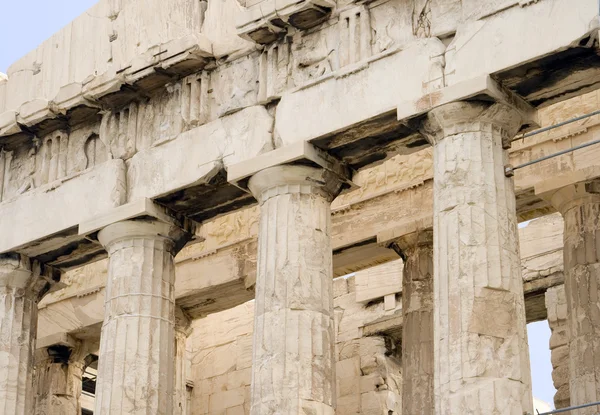 パルテノン神殿の列 — ストック写真